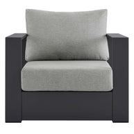 Modern Outdoor Patio Aluminum Armchair