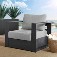 Modern Outdoor Patio Aluminum Armchair