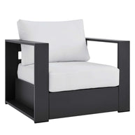Modern Outdoor Patio Aluminum Armchair