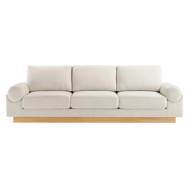 Bolster Arm Modern Sofa