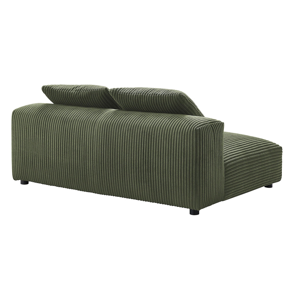 Modular Upholstered Armless Loveseat