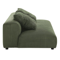 Modular Upholstered Armless Loveseat