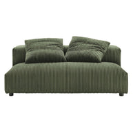 Modular Upholstered Armless Loveseat