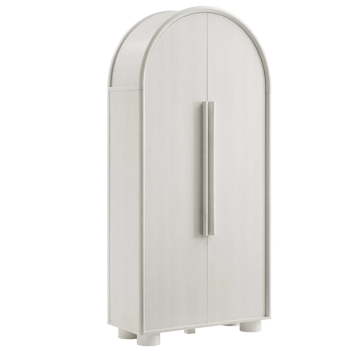 Tall Modern Arched Storage Cabinet