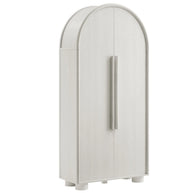 Tall Modern Arched Storage Cabinet