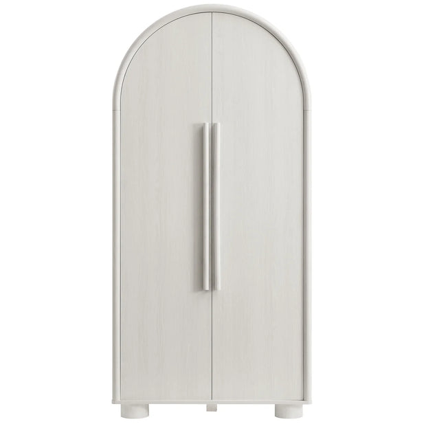 Tall Modern Arched Storage Cabinet