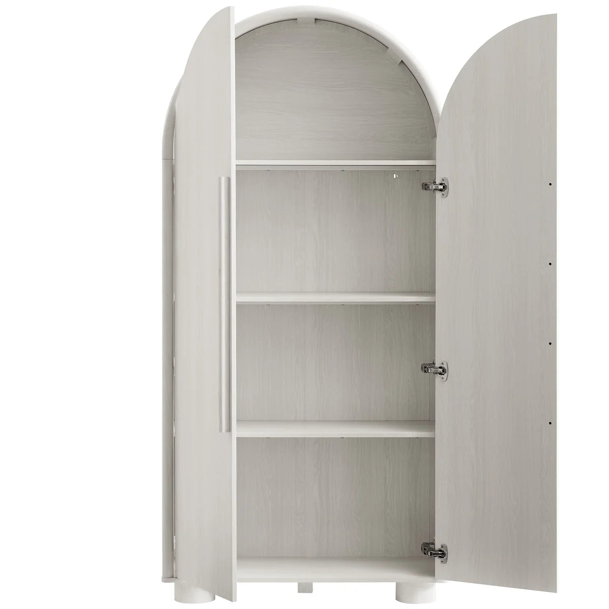 Tall Modern Arched Storage Cabinet