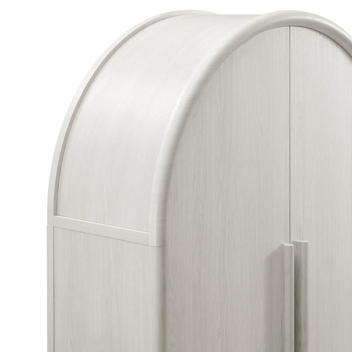 Tall Modern Arched Storage Cabinet