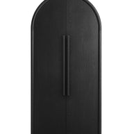 Tall Modern Arched Storage Cabinet