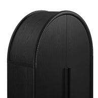 Tall Modern Arched Storage Cabinet