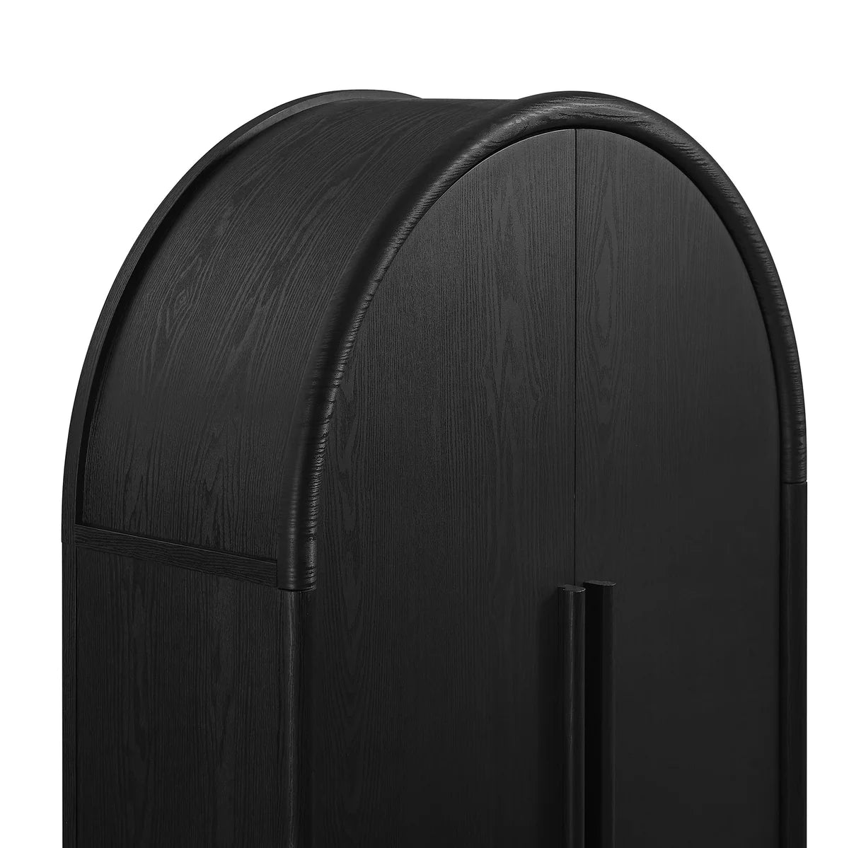 Tall Modern Arched Storage Cabinet