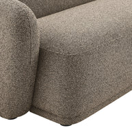 2-Piece Right-Facing Bouclé Modular Sofa with Chaise