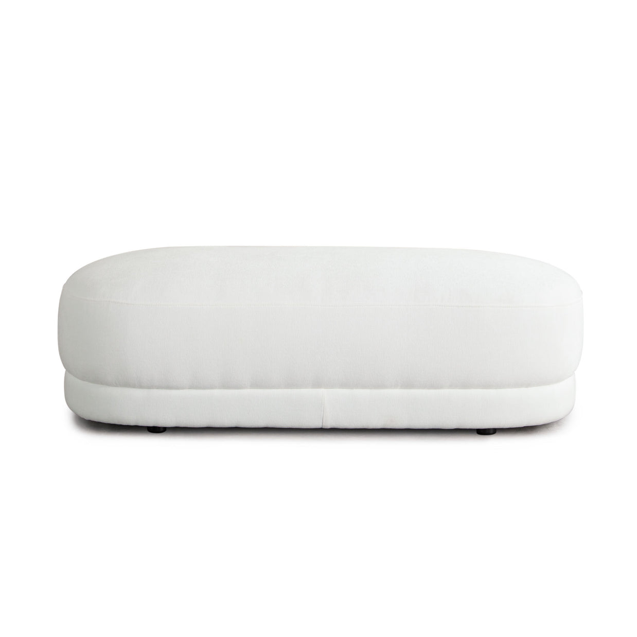 Sculpted Performance Fabric Bench