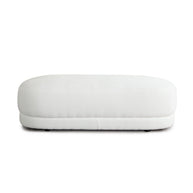 Sculpted Performance Fabric Bench