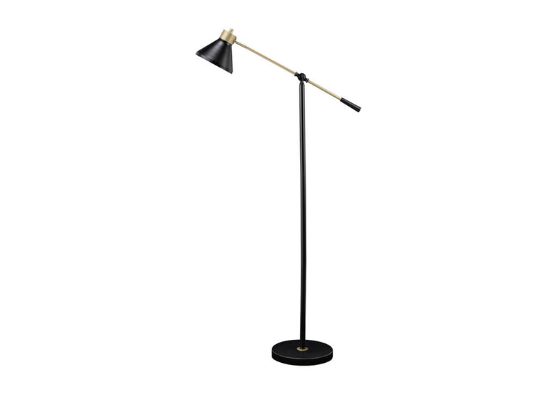 Black and Gold Floor Lamp