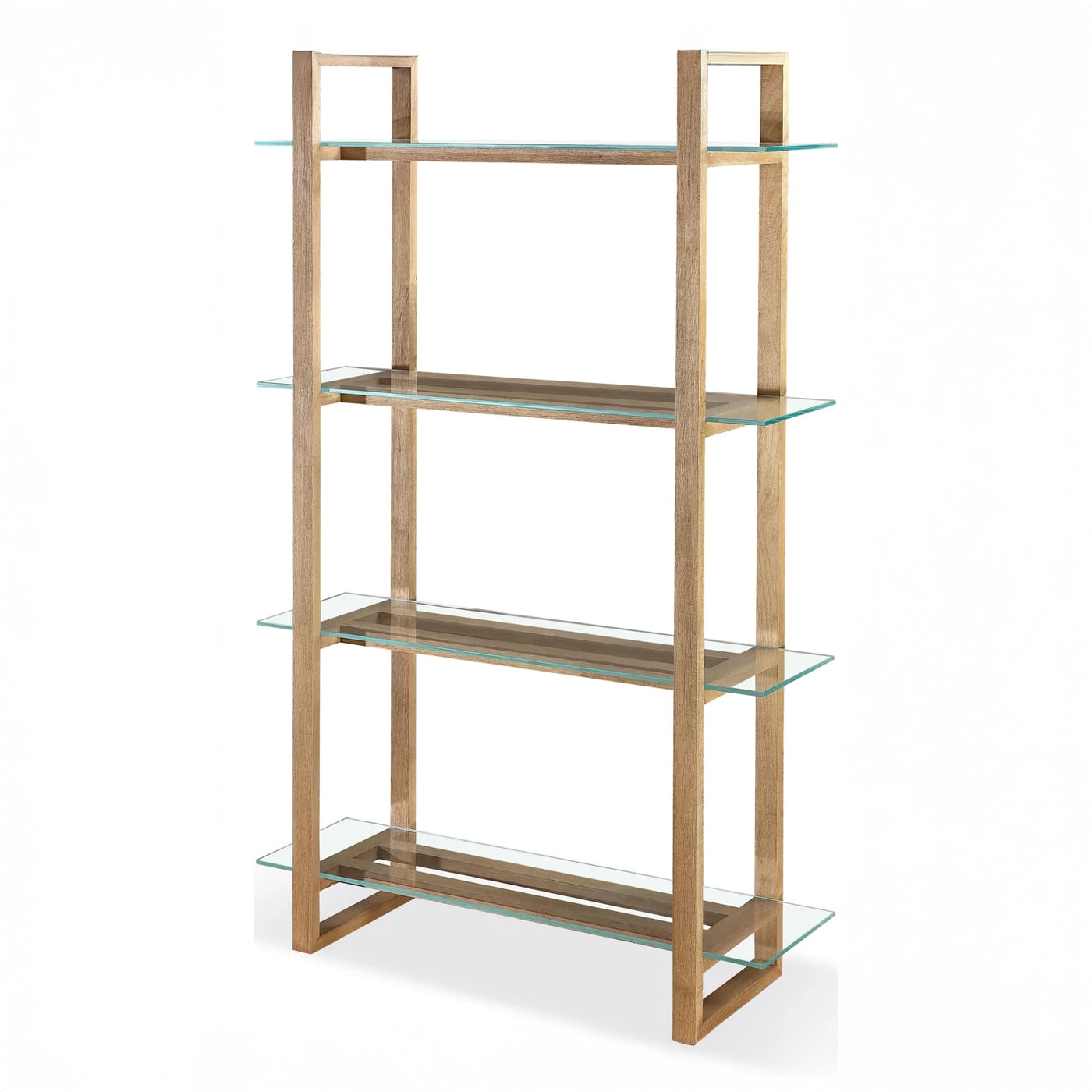 Glass Shelf Bookcase