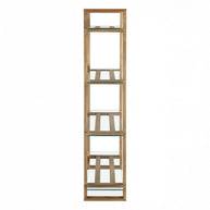 Glass Shelf Bookcase