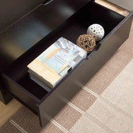 5 Drawer Chest of Drawers in Red Cocoa Finish