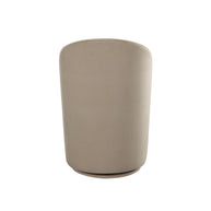 Beige Velvet Swivel Dining Chair