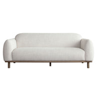 Modern Light Barley Fabric Sofa