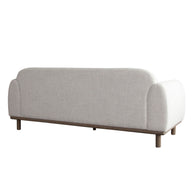 Modern Light Barley Fabric Sofa