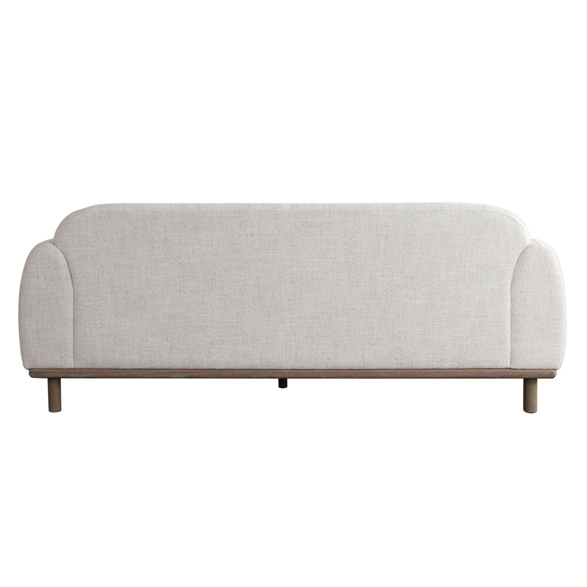 Modern Light Barley Fabric Sofa