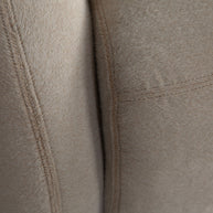 3-Piece Fawn Alpaca Curved Sectional Sofa