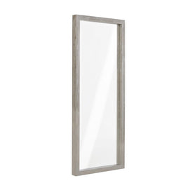 Mineral Gray Floor Mirror