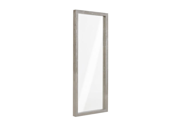 Mineral Gray Floor Mirror