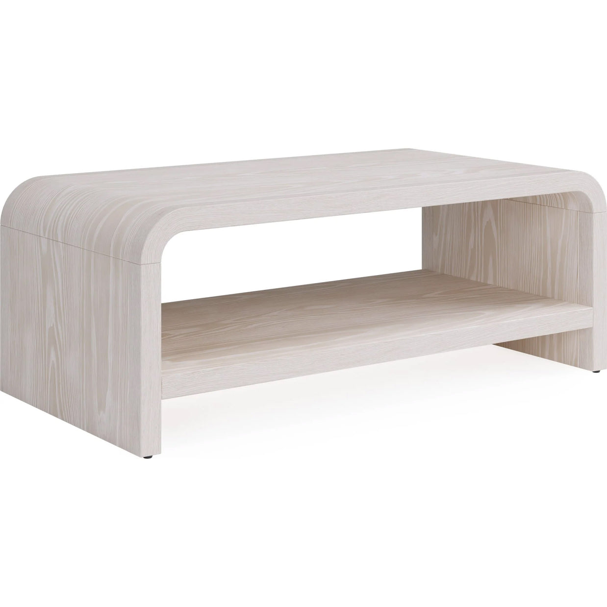 Drake Ash Wood Coffee Table – Sugar Finish