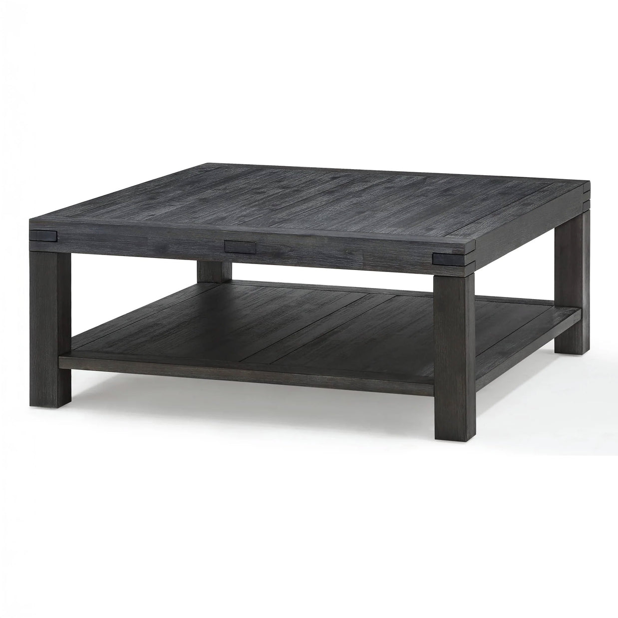 Modern Rustic Living Room Table in Graphite