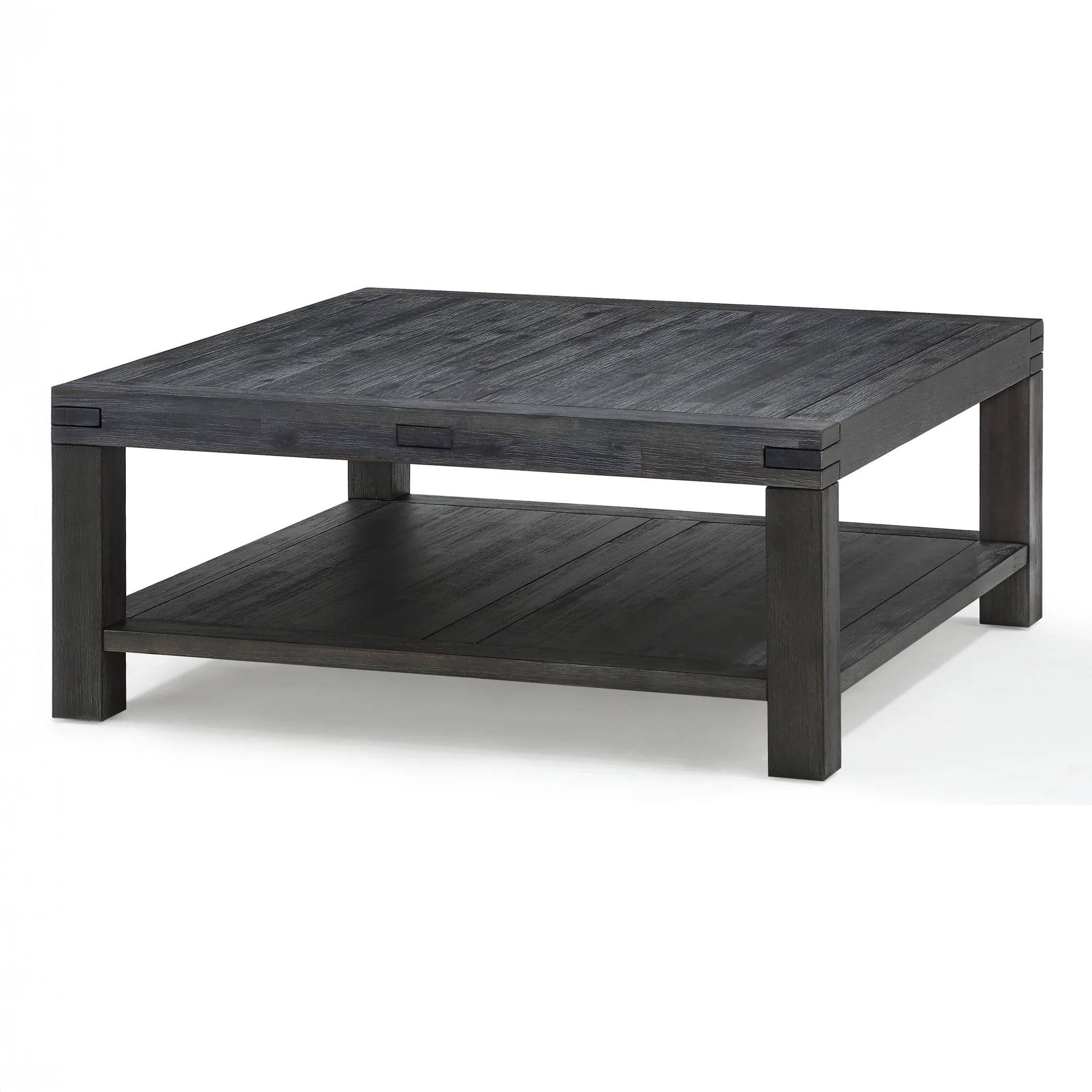 Modern Rustic Living Room Table in Graphite