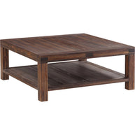 Modern Rustic Living Room Table in Graphite