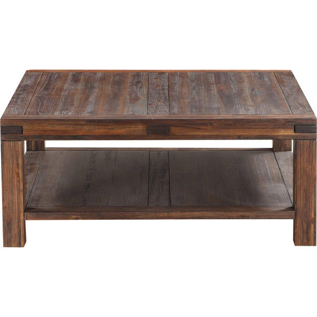 Modern Rustic Living Room Table in Graphite