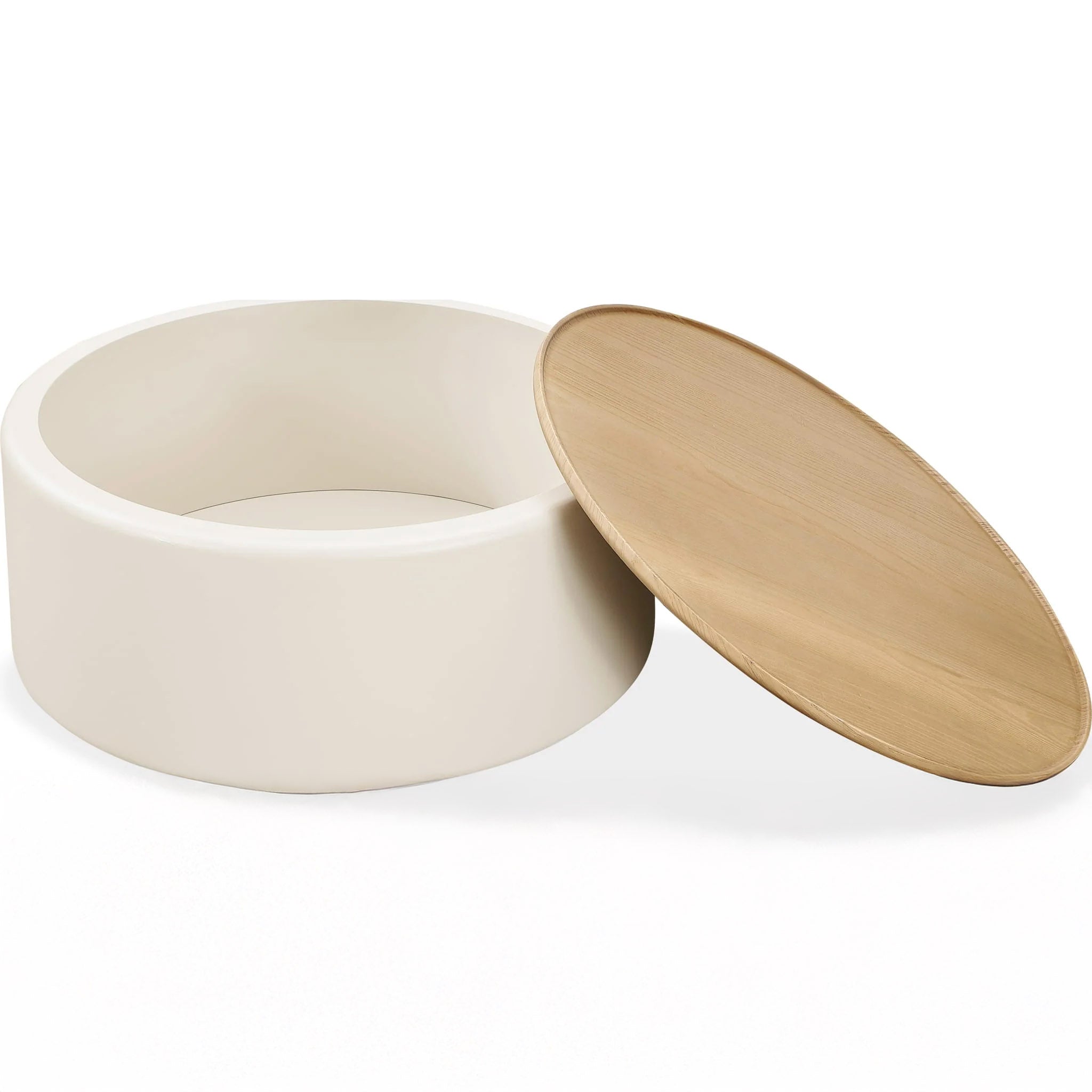 Lift-Top Round Coffee Table