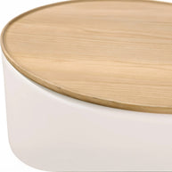 Lift-Top Round Coffee Table