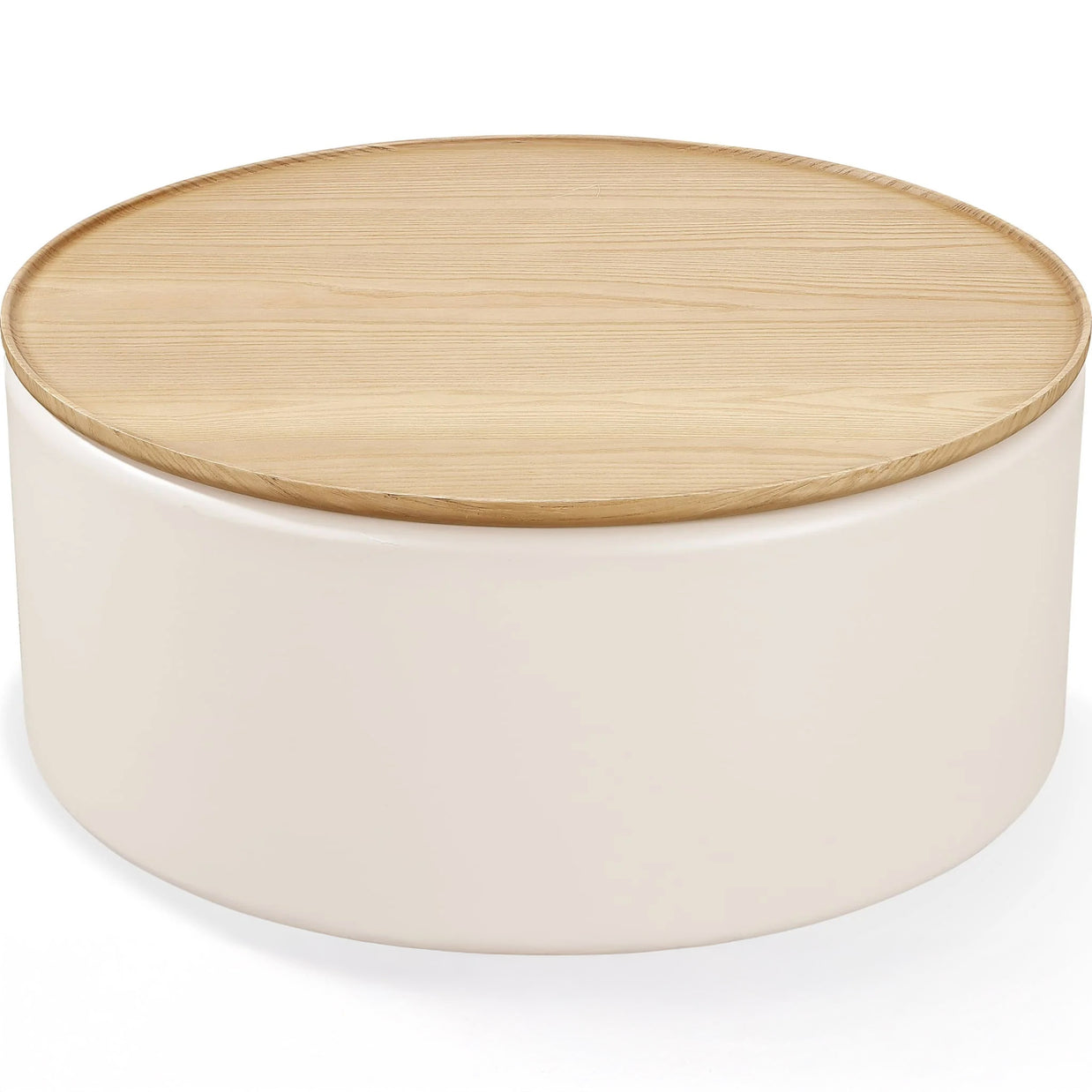 Lift-Top Round Coffee Table