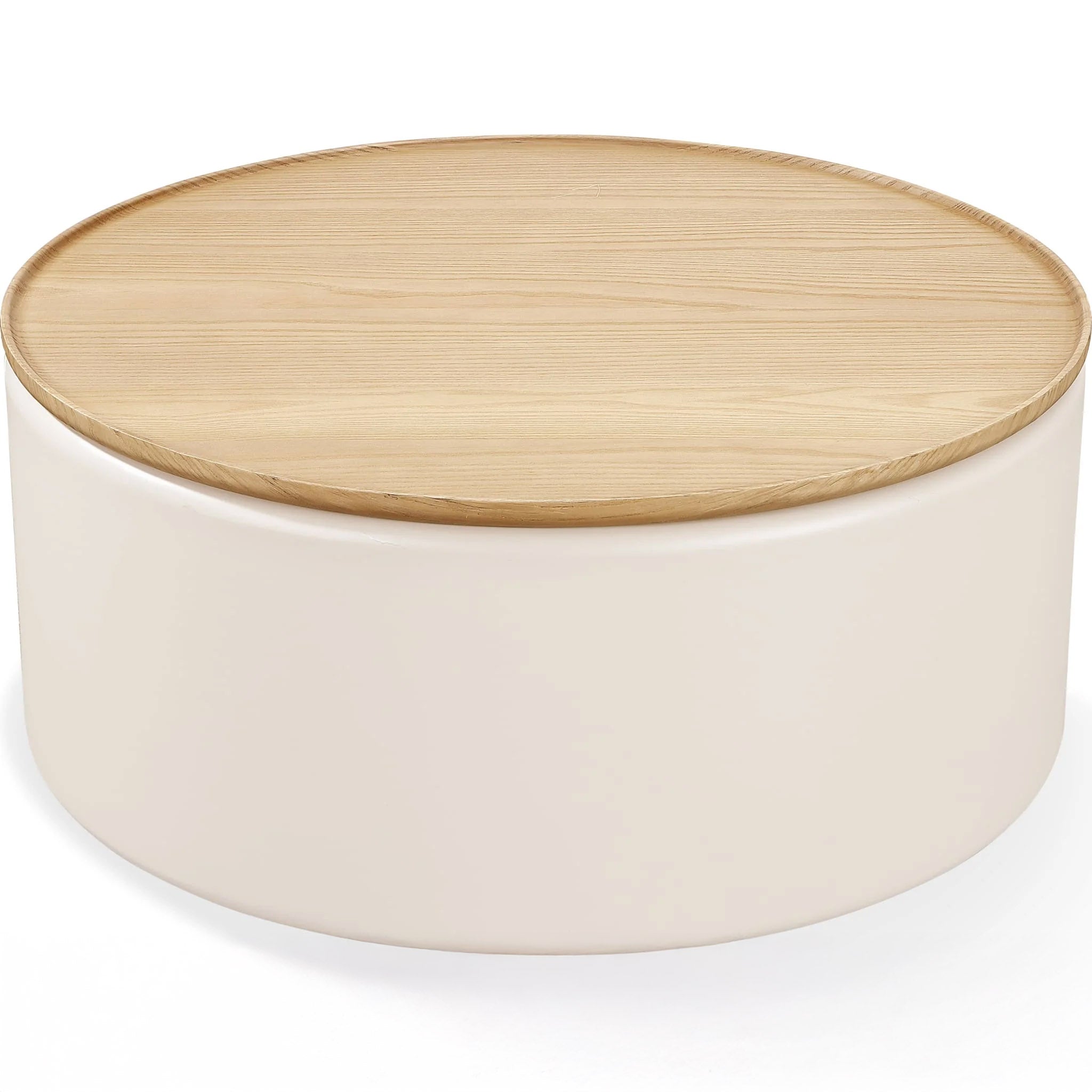 Lift-Top Round Coffee Table