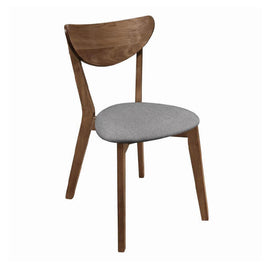 Natural Walnut & Marble 7 PC Dining Set