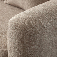 Modern Wheat Upholstered Sofa