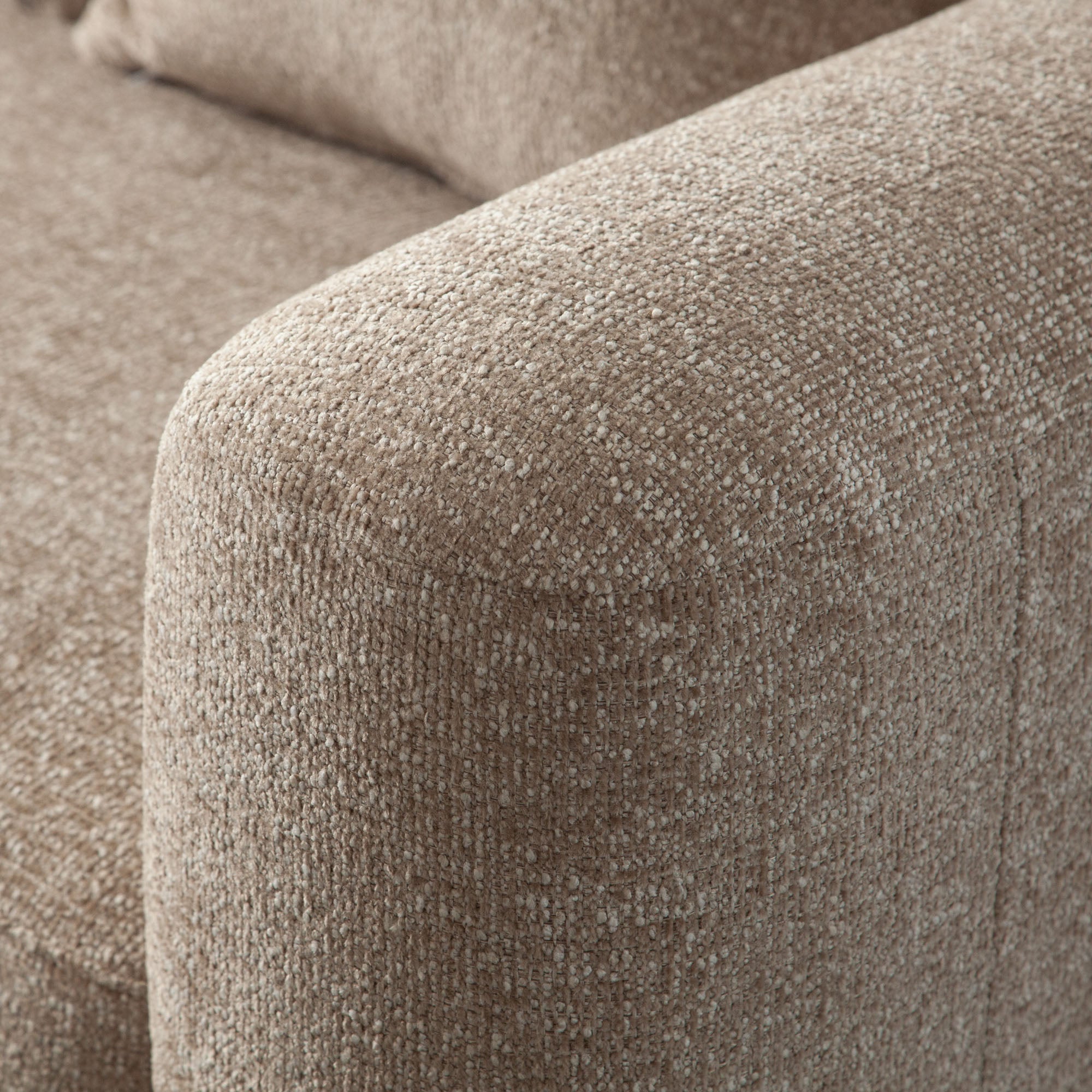 Modern Wheat Upholstered Sofa