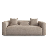 Modern Wheat Upholstered Sofa