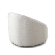 Modern Linen Swivel Accent Chair