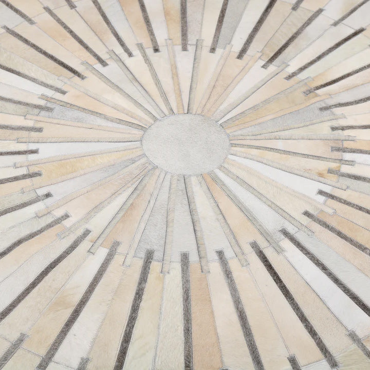 Luxury Handmade Cowhide Patchwork Rug