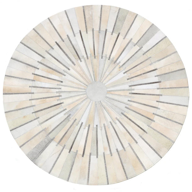 Luxury Handmade Cowhide Patchwork Rug