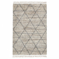 Diamond Woven Shag Area Rug