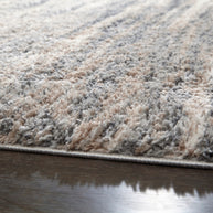 Retro Stripe Shag Area Rug