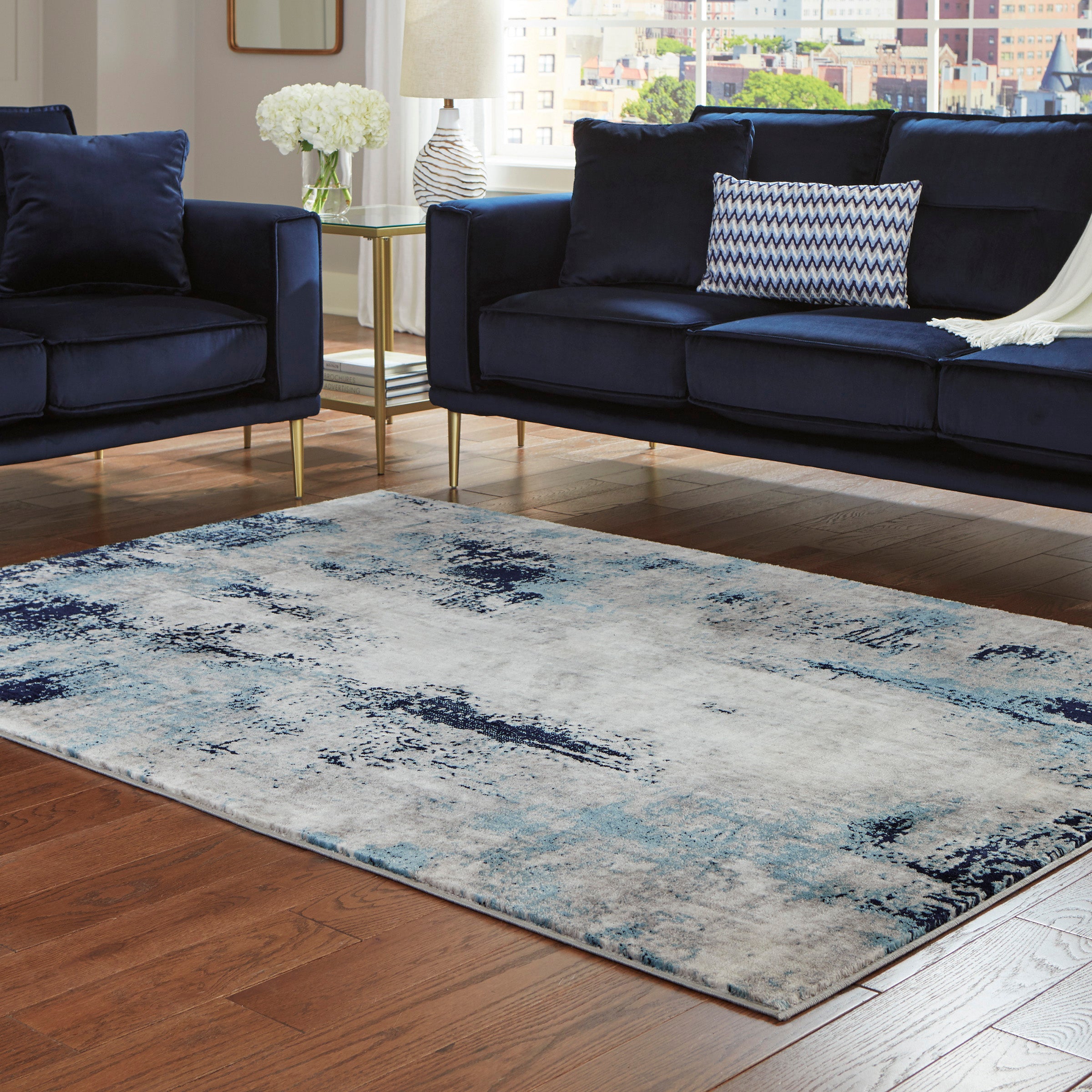Aveline Abstract Area Rug