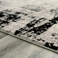 Noir Balance Abstract Area Rug