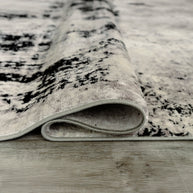 Noir Balance Abstract Area Rug